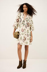 Mini Dress Olalie Off-White | ba&sh Clothing