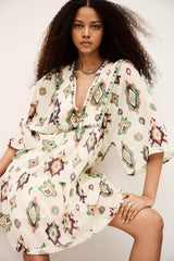 Mini Dress Olalie Off-White | ba&sh Clothing
