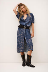 Dress Norma Blue | ba&sh Clothing|Sale