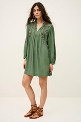 Dress Telma Green | ba&sh Clothing|Sale
