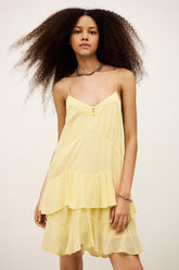 Mini Dress Bilona Yellow | ba&sh Clothing|Sale