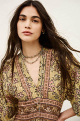 Midi Dress Pipa Yellow | ba&sh Clothing