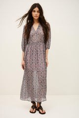 Midi Dress Tizia Blue | ba&sh Clothing