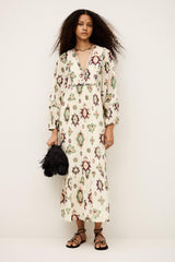Midi Dress Oelia Off-White | ba&sh Clothing