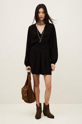 Mini Wrap Dress Alana Black | ba&sh Clothing|Sale