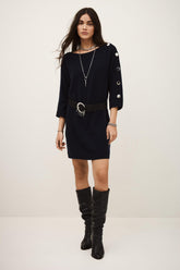 Cashmere Sweater Dress Coleen Blue | ba&sh Clothing|Sale