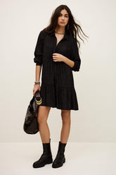 Mini Shirt Dress Rosyna Black | ba&sh Clothing