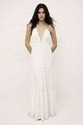 Long Dress Wasta White | ba&sh Clothing