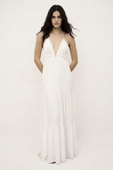 Long Dress Wasta White | ba&sh Clothing