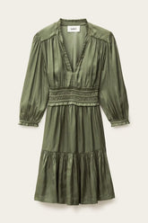 Short Dress Cyriala Green | ba&sh Clothing