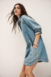 Dress Tona Blue | ba&sh Clothing|Sale