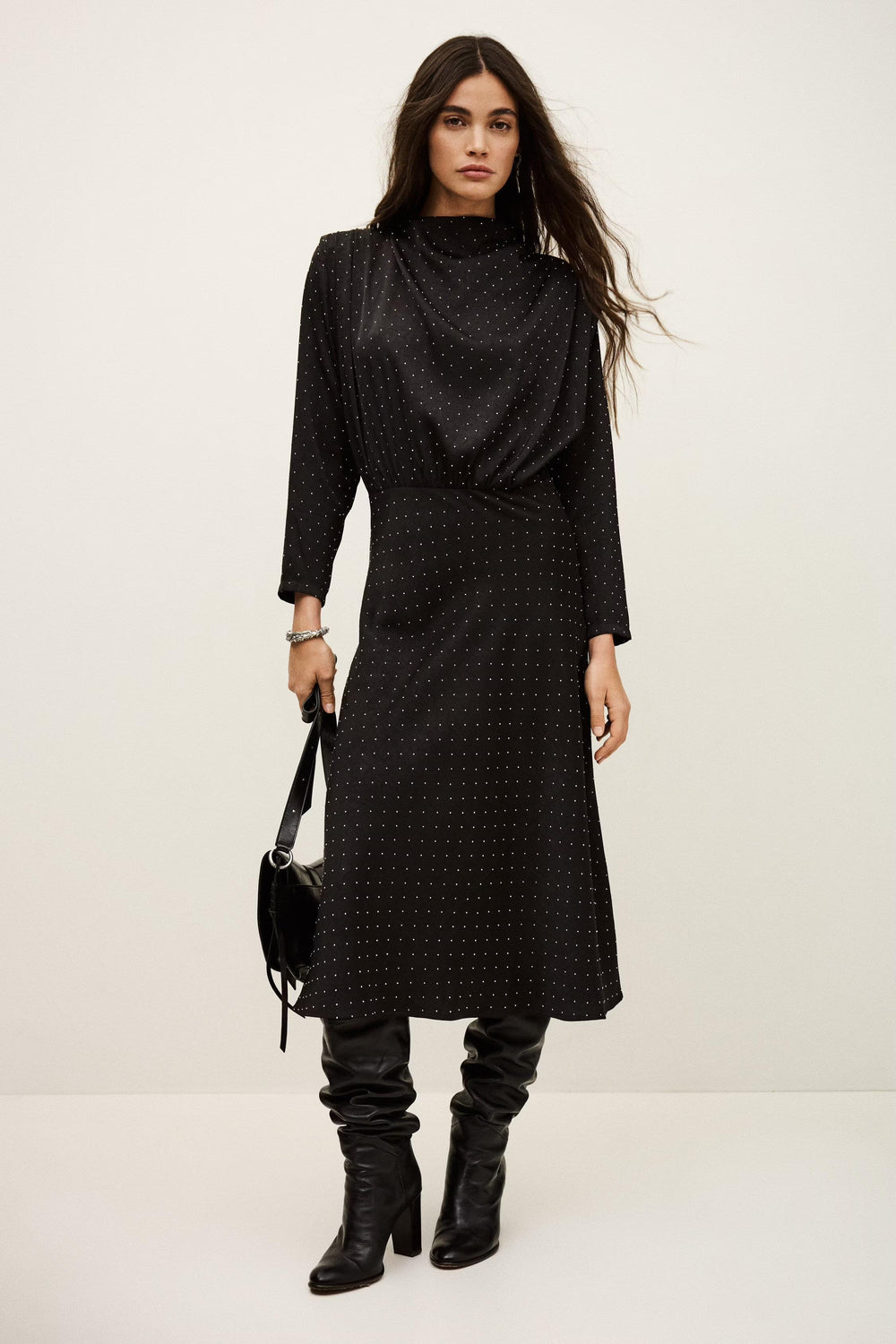 Midi Dress Dellia Black | ba&sh Clothing