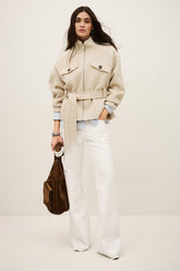 Coat Lerica Beige | ba&sh Sale|Clothing