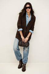 Long Tailored Blazer Mosty Brown | ba&sh Sale|Clothing