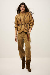 Jacket Cocoon Brown | ba&sh Sale|Clothing