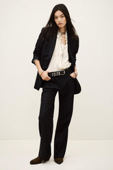 Straight-Fit Tailored Blazer Nisha Blue | ba&sh Sale|Clothing