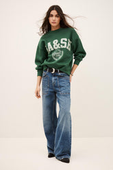 Round-Neck Sweatshirt Fenja Green | ba&sh Sale|Clothing