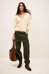 Timeless Wool Sweater Sollene Yellow | ba&sh Sale|Clothing