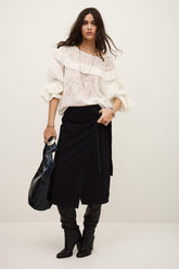 Oversize Lace Sweater Lucas Off-White | ba&sh Sale|Clothing