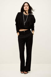 Kimono-Style Puffed Top Branny Black | ba&sh Sale|Clothing