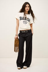 Wide-Leg Tailored Pants Cely Blue | ba&sh Sale|Clothing