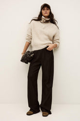 Elastic Waist Pants Handrew Brown | ba&sh Sale|Clothing
