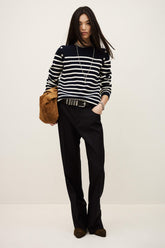 Bootcut Wool Pants Nives Blue | ba&sh Sale|Clothing