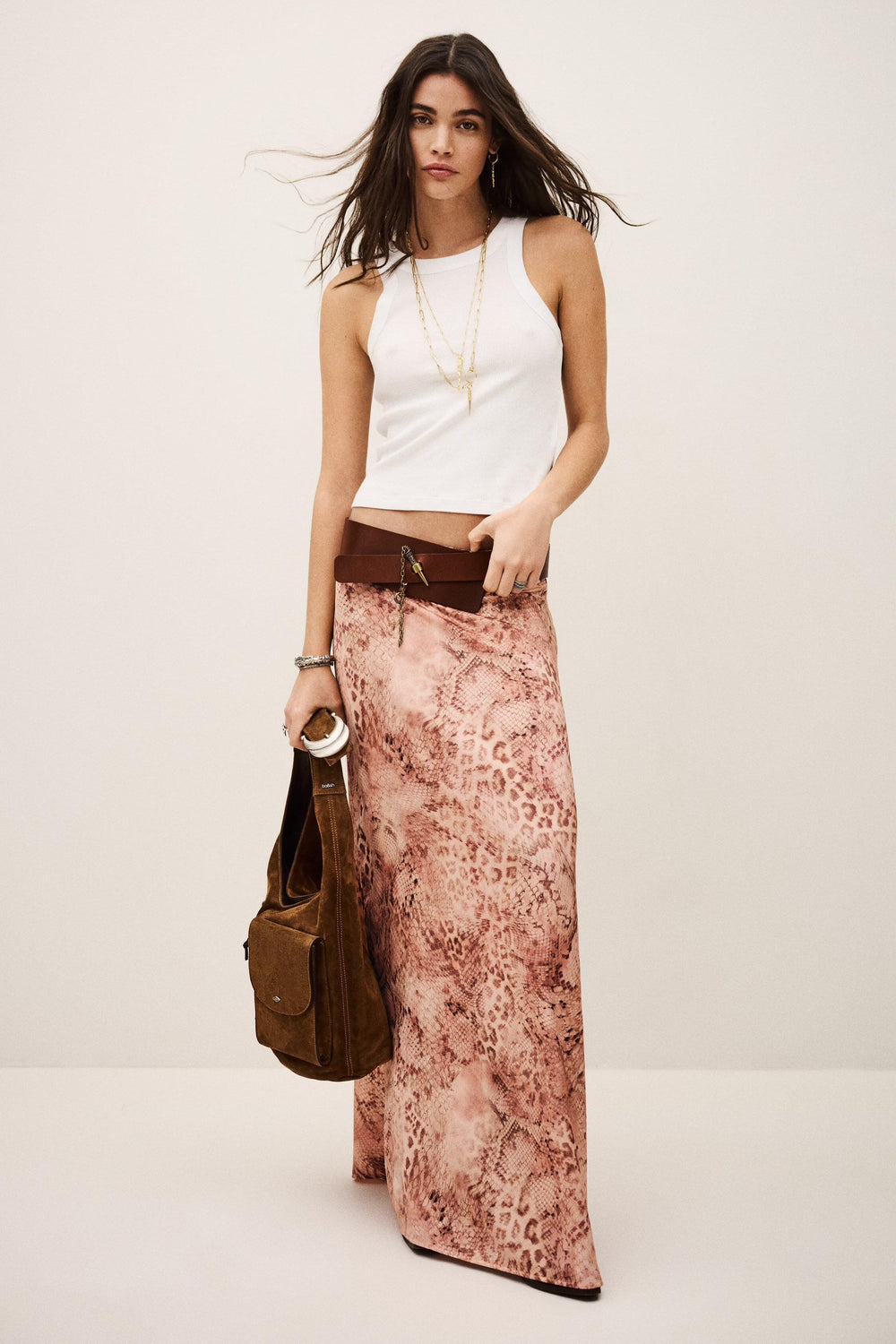 Skirt Ciria Pink | ba&sh Sale|Clothing