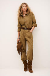 Cargo Jumpsuit Fyorella Brown | ba&sh Sale|Clothing
