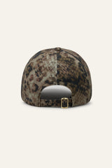 Patterned Cotton Baseball Cap Honi Green | ba&sh Sale|Clothing|Shoes & Accessories