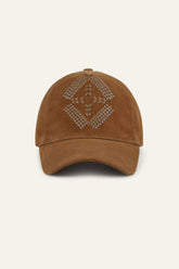 Leather Baseball Cap Harsha Brown | ba&sh Sale|Clothing|Shoes & Accessories