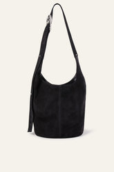Leather Bucket Bag Youyou Black | ba&sh Sale