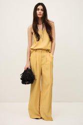 Strapless Bustier Top Deborah Yellow | ba&sh Clothing
