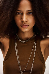 Ribbed Cotton Top Cynda Brown | ba&sh Clothing
