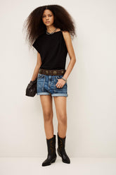 Short-Sleeved T-Shirt Allia Black | ba&sh Clothing
