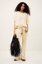 Cape T-Shirt Cacia Off-White | ba&sh Clothing