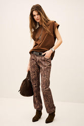 T-Shirt Pio Brown | ba&sh Clothing