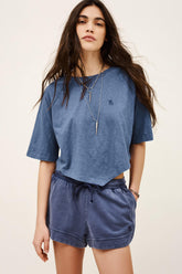 Cotton T-Shirt Vany Blue | ba&sh Clothing