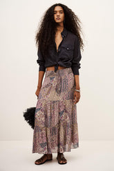 Maxi Skirt Pitsy Pink | ba&sh Clothing