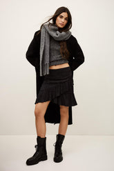 Patterned Mini Skirt Rino Black | ba&sh Clothing