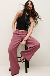 Straight Cut Pants Deana Pink | ba&sh Clothing