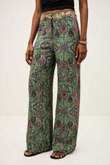 Wide-Leg Pants Pali Green | ba&sh Clothing
