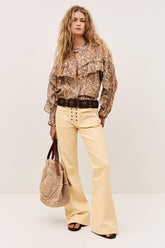 Flare Jeans Rafa Yellow | ba&sh Clothing