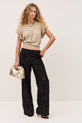 Wide-Leg Pants Mike Black | ba&sh Clothing