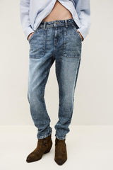 Premium Straight-Fit Jeans Mally Blue | ba&sh Clothing