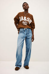 Elastic Waist Jeans Mima Blue | ba&sh Clothing