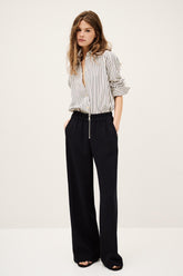 Wide Tailored Pants Carlos Blue | ba&sh Clothing
