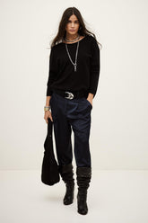 Trouser Cheerly Blue | ba&sh Clothing