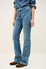 Medium-Rise Jeans Ross Blue | ba&sh Clothing