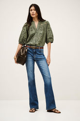 Bootcut Jeans Aommie Blue | ba&sh Clothing